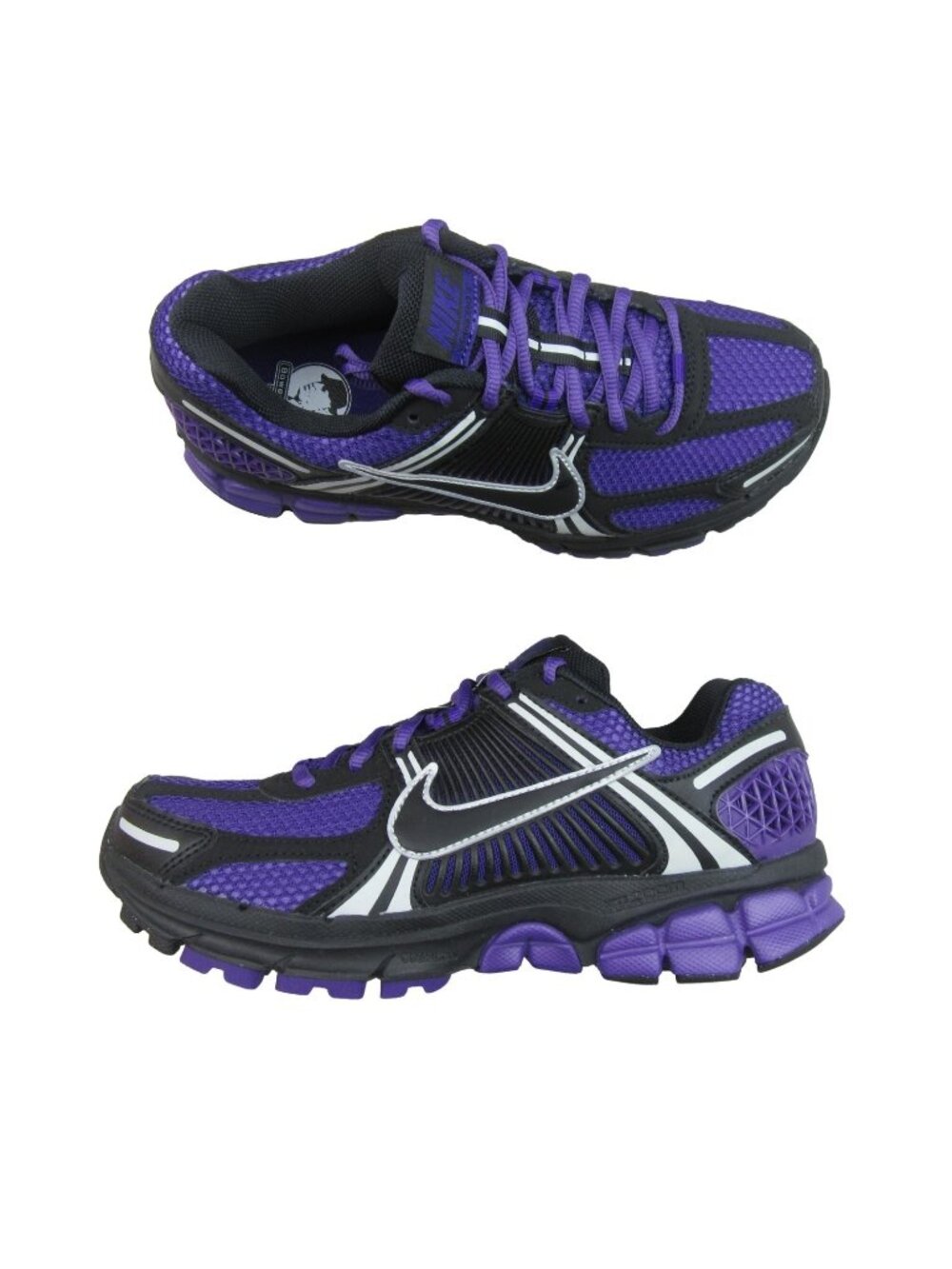 Nike Zoom Vomero 5 Black  Grape Purple Shoes Womens Size 7.5 NEW
